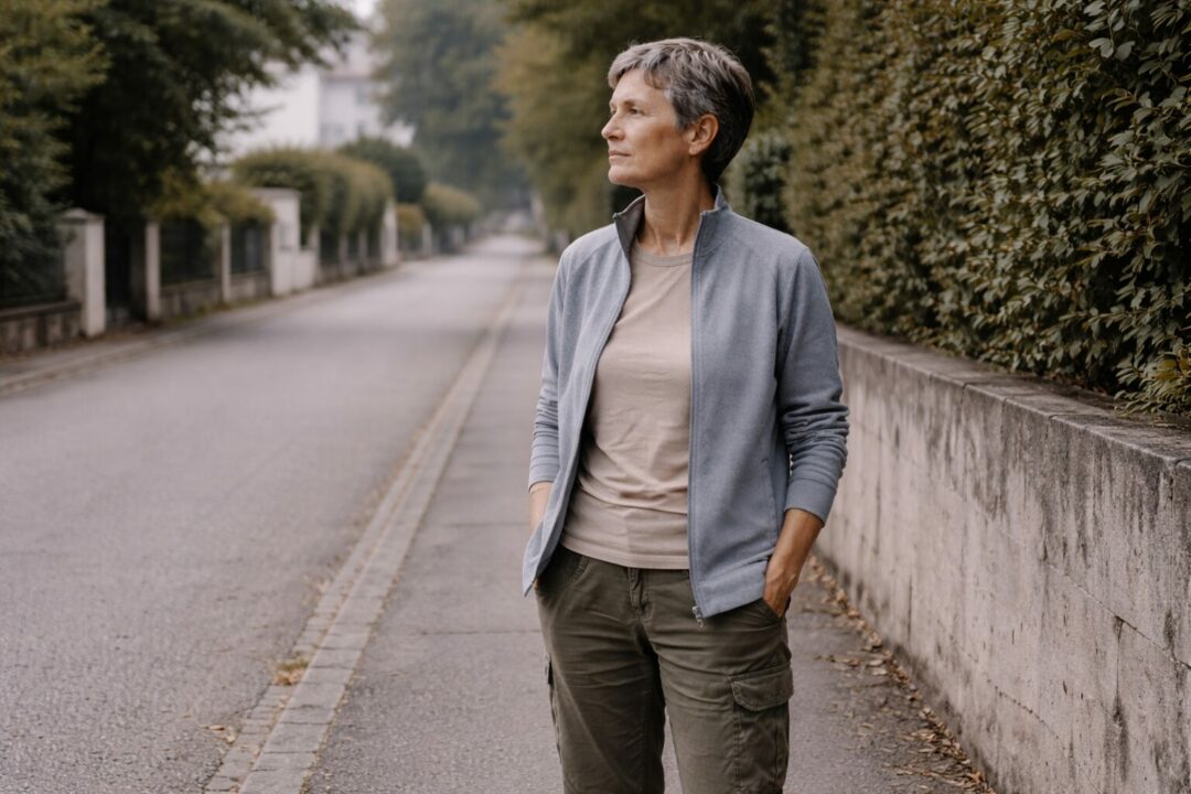 Personne adulte immobile dans un environnement calme, illustrant un corps qui ne répond plus comme avant