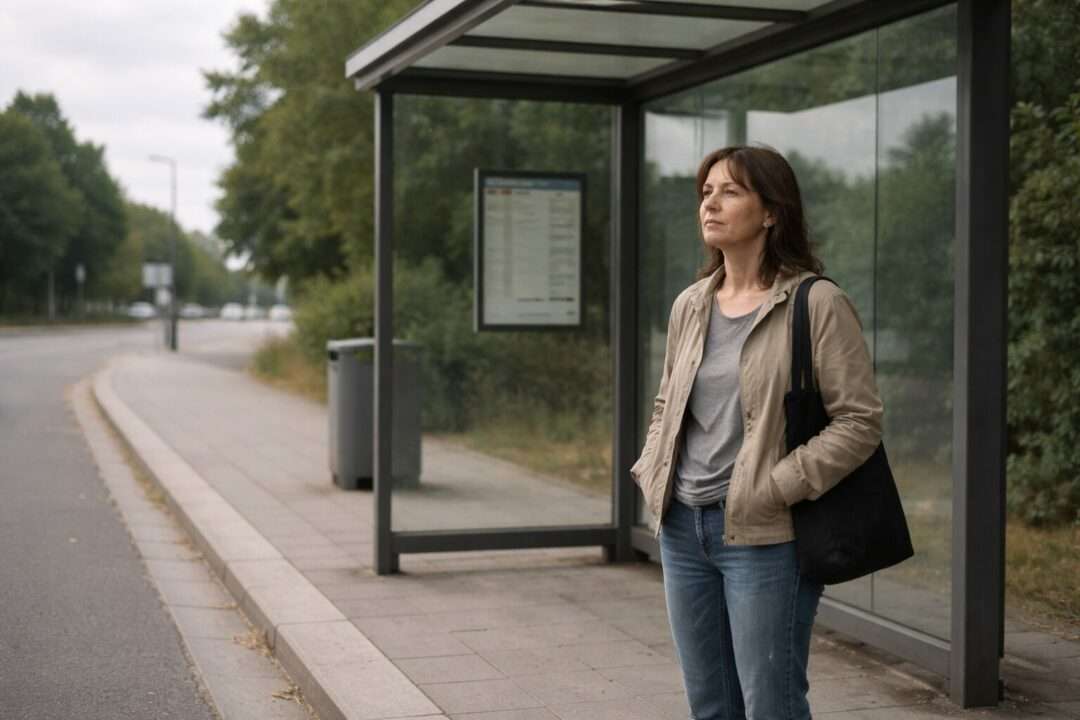 Personne adulte immobile dans un espace calme, illustrant une fatigue persistante et un état d’entre-deux avant un accompagnement individuel à Neuchâtel.